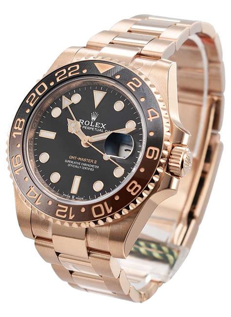 rolex gmt rose